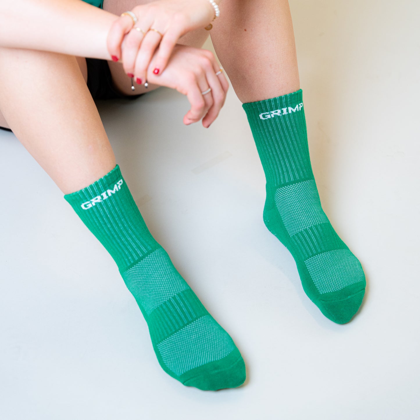 GRIMP Grip Socks Green